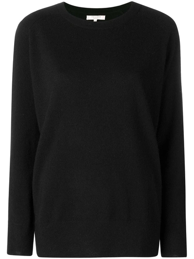 Shop Chinti & Parker Slouchy Cashmere Sweater In Black
