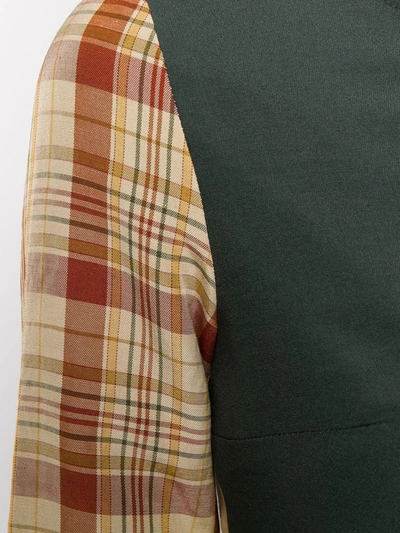 Song For The Mute One Shoulder Dress In Green