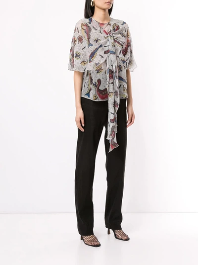 Shop Karen Walker Carina Top In White