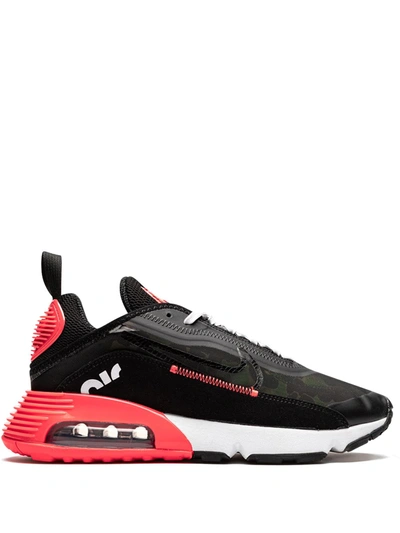 Shop Nike Air Max 2090 Sp "infrared/duck Camo" Sneakers In Black
