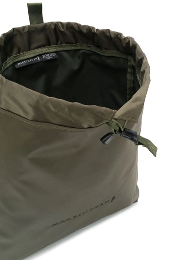 Shop Porter Olive Nylon  Snack Pack Pouch In Green