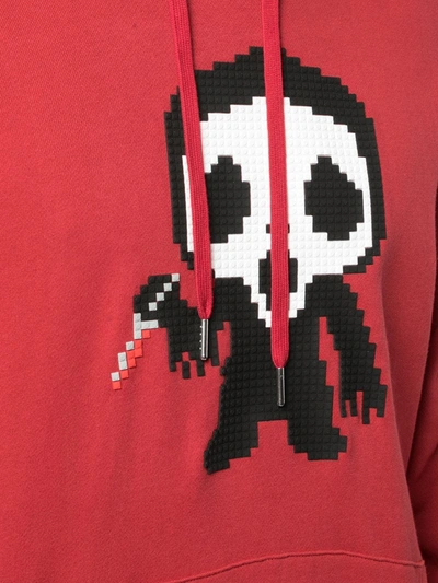 Shop Mostly Heard Rarely Seen 8-bit Fear Factor Hoodie In Red