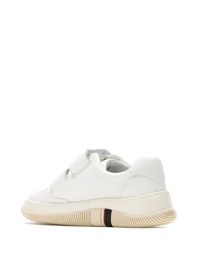 Shop Osklen Touch Strap Sneakers In White