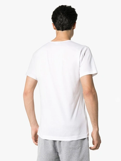 Shop Sunspel Classic Short-sleeve T-shirt In White