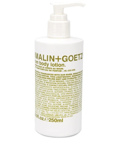 Shop Malin + Goetz Rum Body Lotion In White