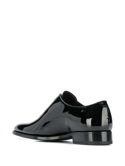 Shop Givenchy Patent Leather Oxford Shoes In Black