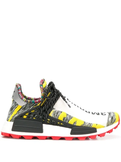 Shop Adidas Originals By Pharrell Williams X Pharrell Williams Solar Hu Nmd Sneakers In Red