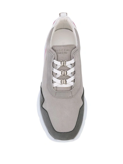 Shop Buscemi Strada Sneakers In Grey