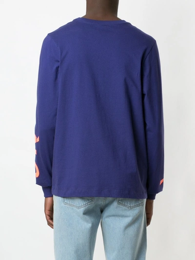 Shop Àlg Long Sleeved T-shirt In Purple