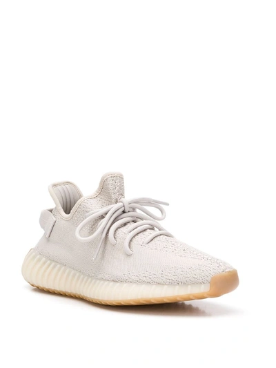 Shop Yeezy Boost 350 V2 "sesame" Sneakers In Grey