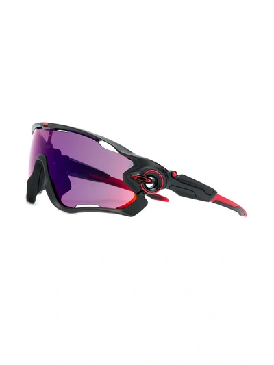 Shop Oakley Jawbreaker Sunglasses In Black