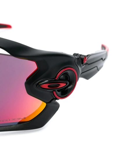 Shop Oakley Jawbreaker Sunglasses In Black