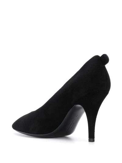 Ferragamo Gancino Pumps In Black