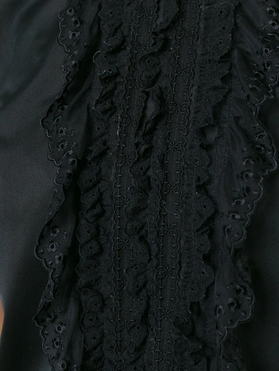 Pre-owned Comme Des Garçons Vintage 蕾丝t恤 - 黑色 In Black