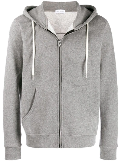 Shop John Elliott Flash 2 Full-zip Hooded Jacket In Grey