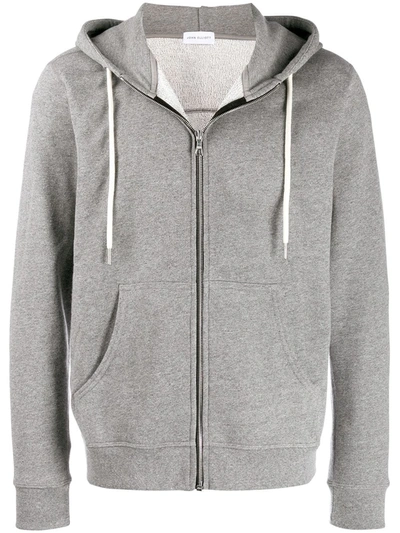 JOHN ELLIOTT HOODED BOMBER JACKET - 灰色