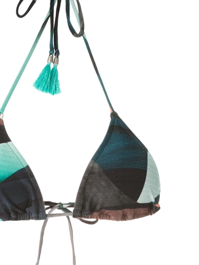 Lygia & Nanny Maya Printed Bikini Set In Blue