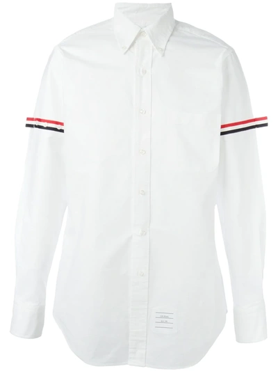 Thom Browne Classic Button-down Shirt In White