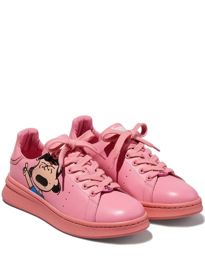 Shop Marc Jacobs X Peanuts Tennis Shoe In Pink
