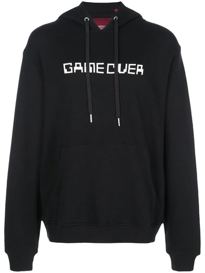 Shop Mostly Heard Rarely Seen 8-bit Game Over Hoodie In Black