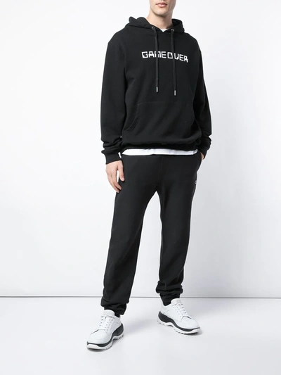 Mostly Heard Rarely Seen 8-bit Game Over Hoodie In Black