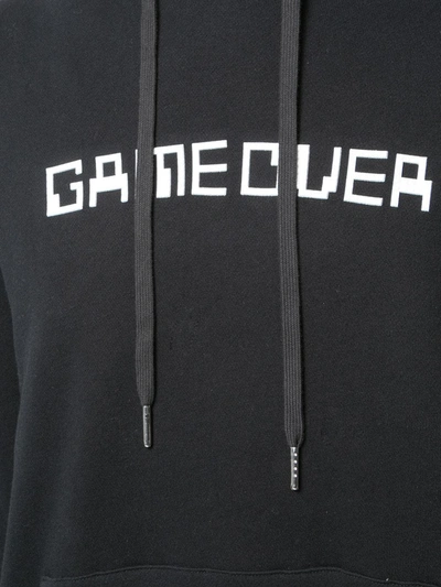 Shop Mostly Heard Rarely Seen 8-bit Game Over Hoodie In Black