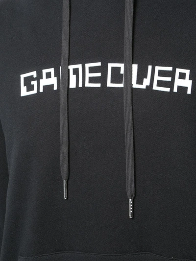Mostly Heard Rarely Seen 8-bit Game Over Hoodie In Black