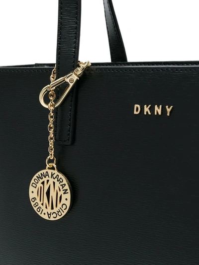 Shop Donna Karan Medium Shopper Bag In Black