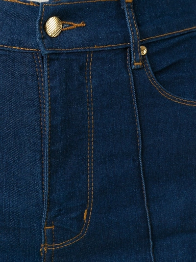 Shop Amapô High Waist Flared Jeans In Blue