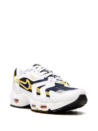 Nike White & Navy Air Max 96 2 Sneakers In 白色