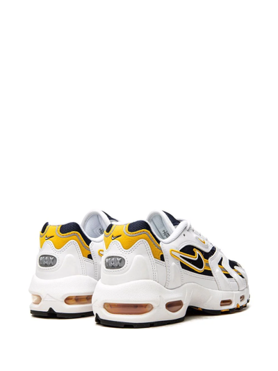 Nike White & Navy Air Max 96 2 Sneakers In 白色