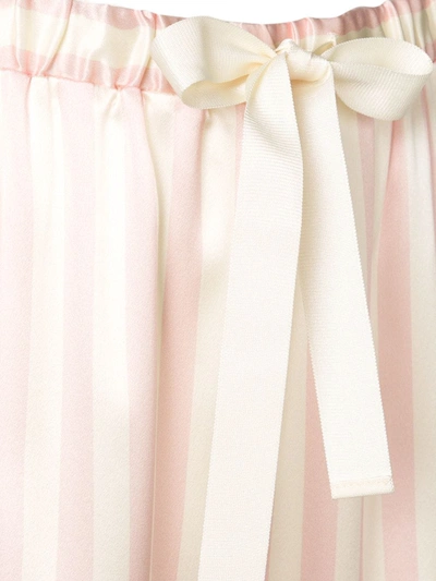 Shop Morgan Lane Chantal Silk Pyjama Trousers In Pink