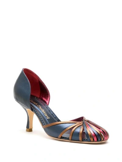 Shop Sarah Chofakian Sarah Leather Shoes In Blue