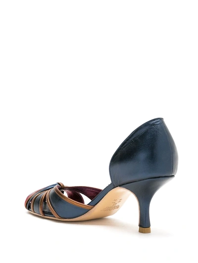 Shop Sarah Chofakian Sarah Leather Shoes In Blue