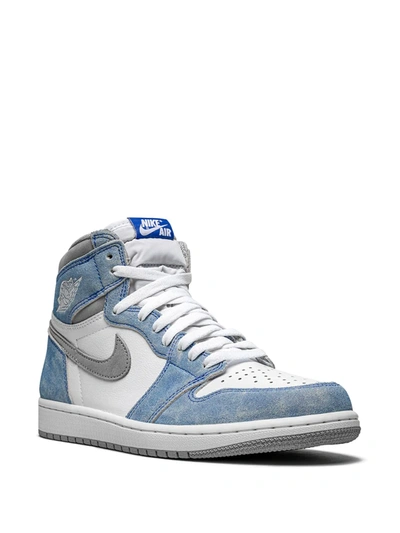 Jordan Air  1 Retro High Og "hyper Royal" Sneakers In Blue