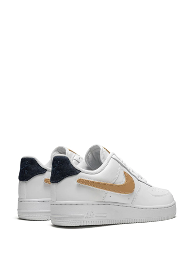 Shop Nike Air Force 1 '07 Lv8 3 'removable Swoosh' Sneakers In White
