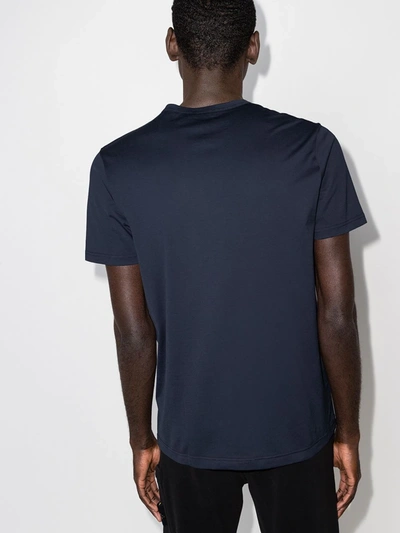Shop Sunspel Classic Short-sleeve T-shirt In Blue