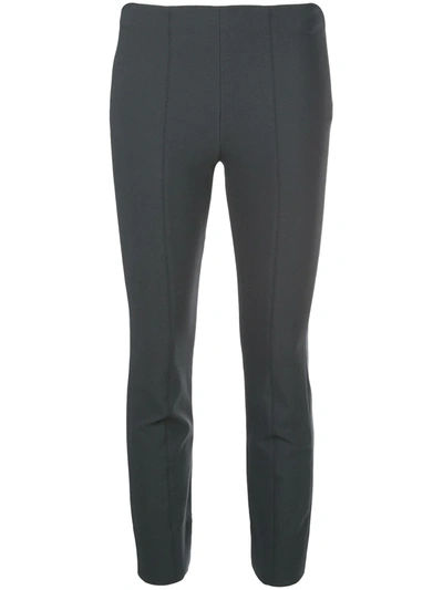 Shop Vince Skinny Trousers In Grey