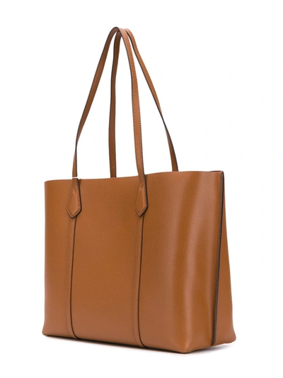 Shop Tory Burch Classic Shopper Bag In Brown