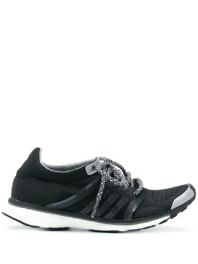 Shop Adidas By Stella Mccartney Adizero Adios Sneakers In Black