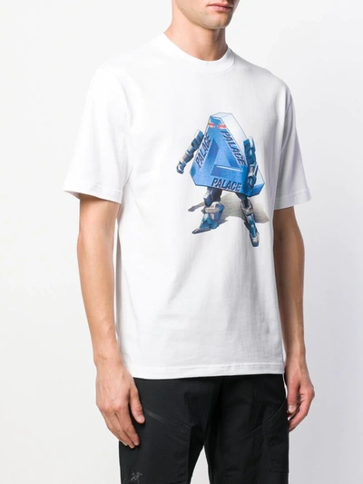 Shop Palace Robo Graphic-print T-shirt In White