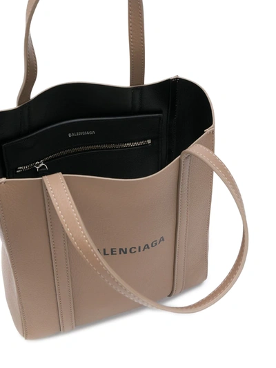 Shop Balenciaga Xxs Everyday Tote Bag In Brown