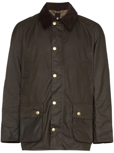 Shop Barbour Ashby Wax Jacket In Brown