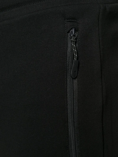 Armani Exchange Tapered Track Pants In Black