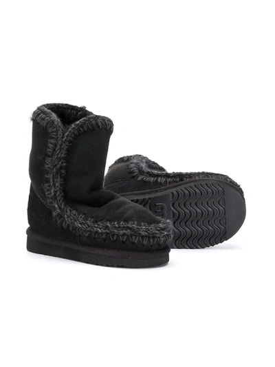Shop Mou Eskimo Boots In Black
