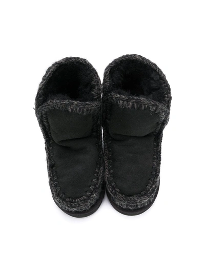 Shop Mou Eskimo Boots In Black