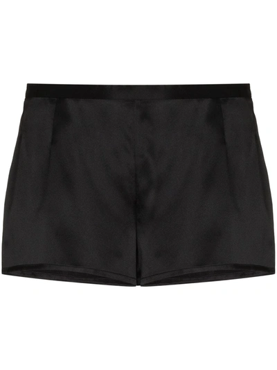Shop La Perla Elasticated Pull-on Shorts In Black