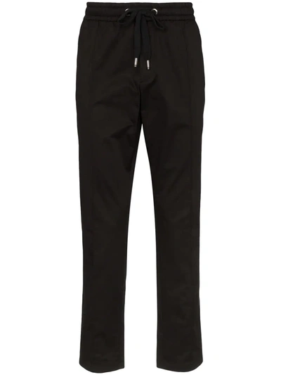 Shop Dolce & Gabbana Logo-tag Track Pants In Black