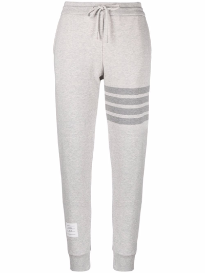 Shop Thom Browne Signature 4-bar Stripe Track Pants In Grau