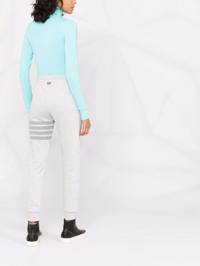 Thom Browne Signature 4-bar Stripe Track Pants In Grau